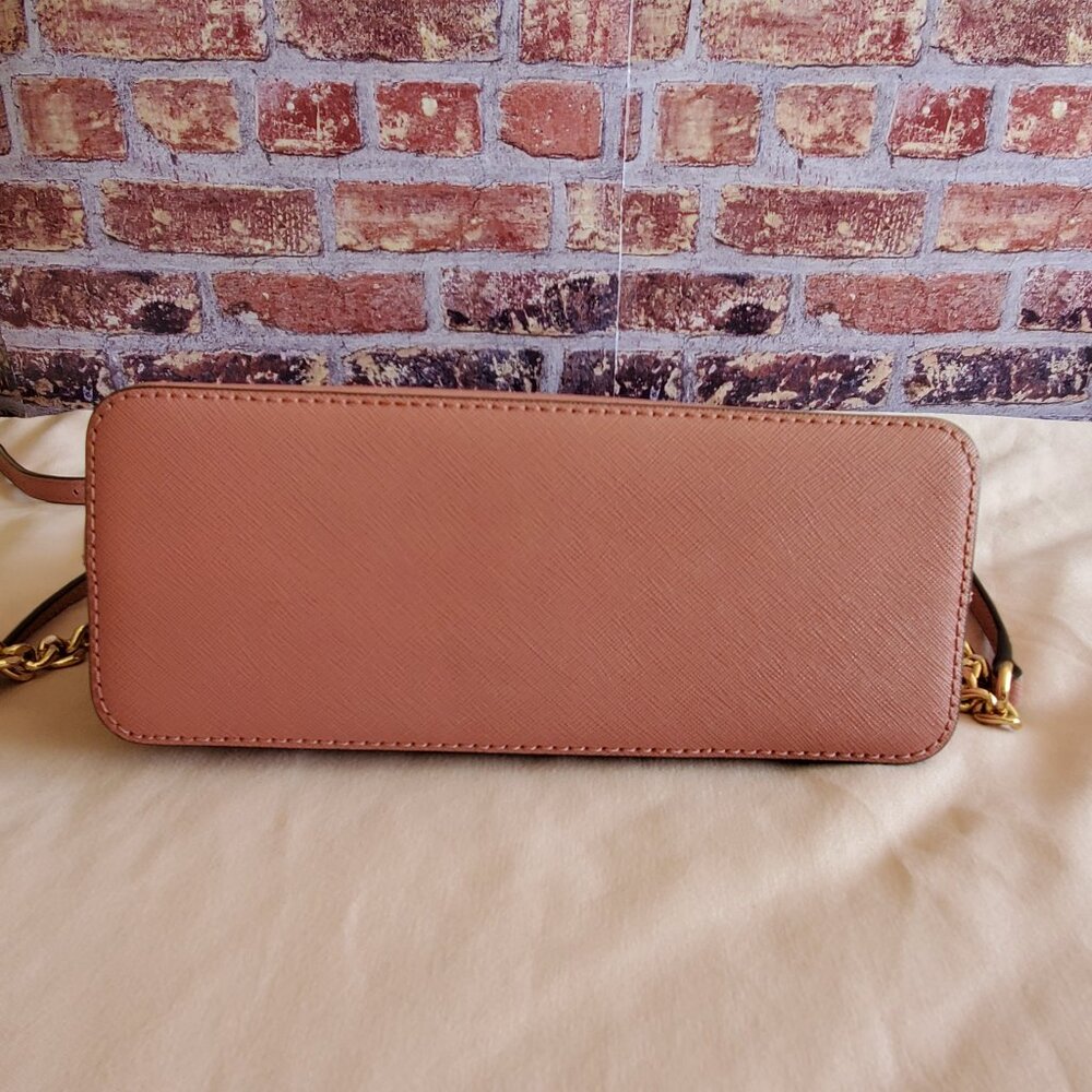 Michael Kors Emmy Dome Crossbody Bag in ROSE-GUC - Picture 4 of 6